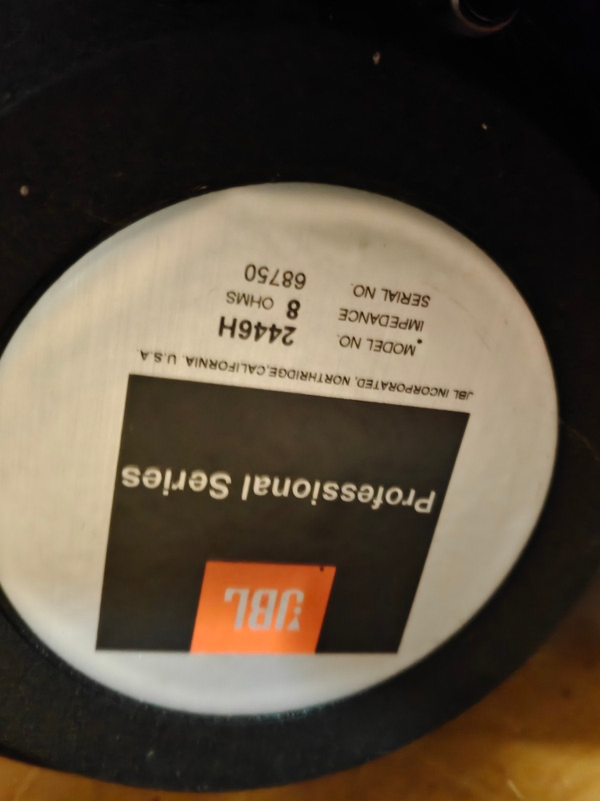 setje JBL 2446 H hoorn spekers, Ophalen, Audio