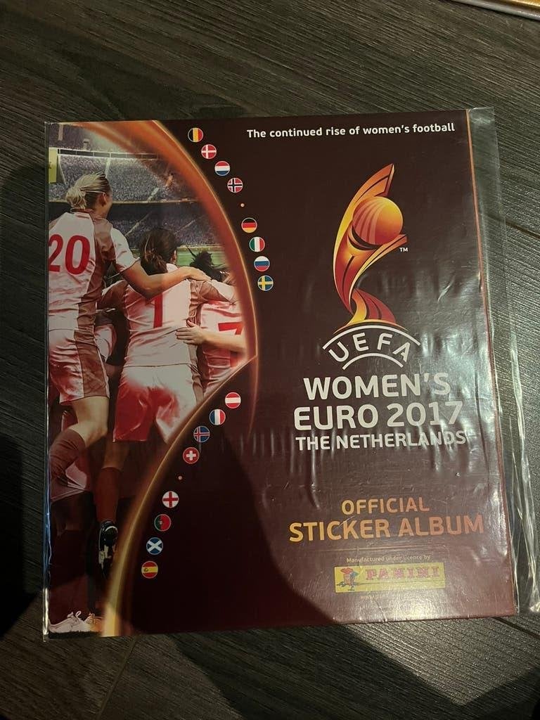Panini euro 2017 woman Nederland 26 stickers, Ophalen, Zo goed als nieuw, Meerdere stickers