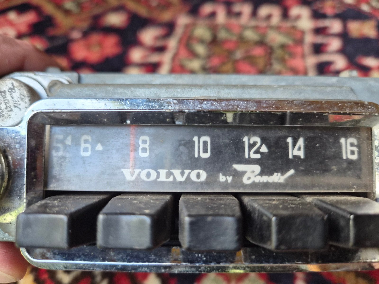 Vintage Volvo by Bendix autoradio, Ophalen of Verzenden, Gebruikt