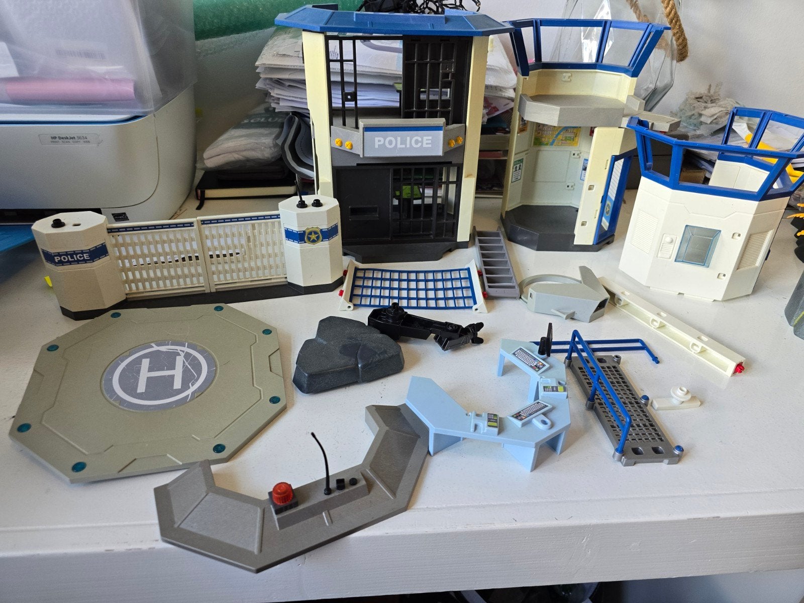 playmobil politiebureau onderdelen set 6872/6919, Ophalen of Verzenden, Gebruikt