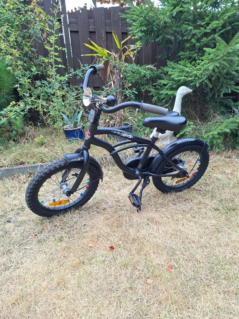 Tk stoere  Jongensfiets  met toeter 16 inch.terugtraprem, Terugtraprem, Gebruikt, 16 inch, Ophalen