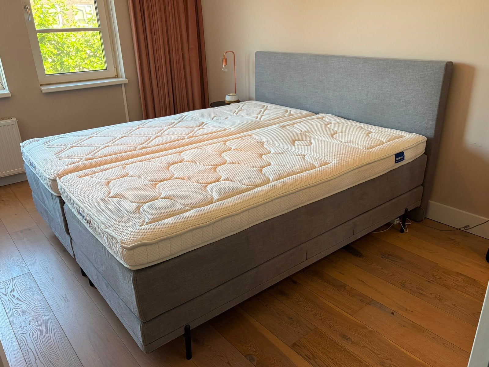Swiss Sense elektrische boxspring 180x210, Ophalen, 210 cm, Tweepersoons, Zo goed als nieuw