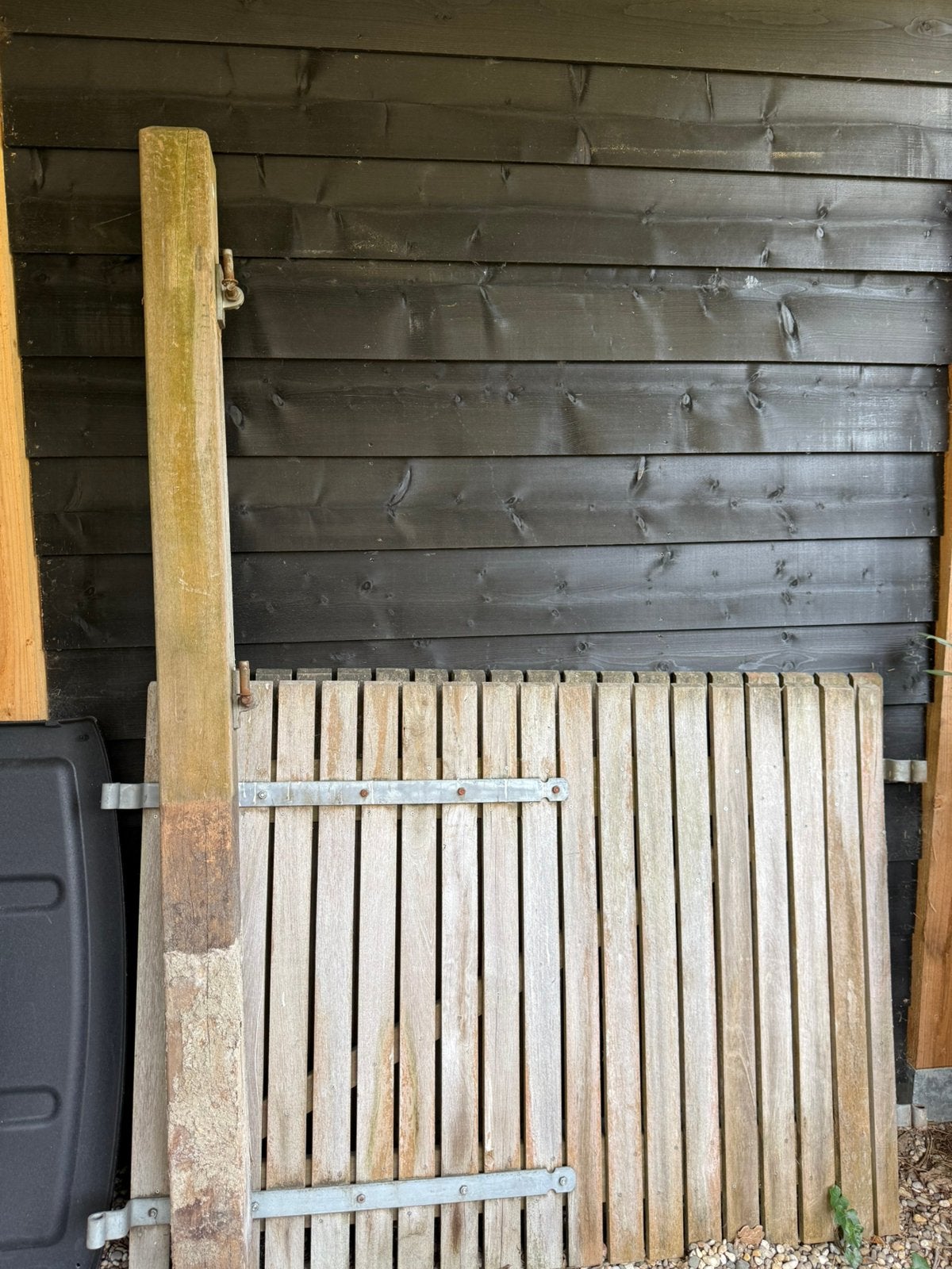 Hardhouten tuinhek (2), Ophalen, Minder dan 3 meter, Hout, 1 tot 2 meter