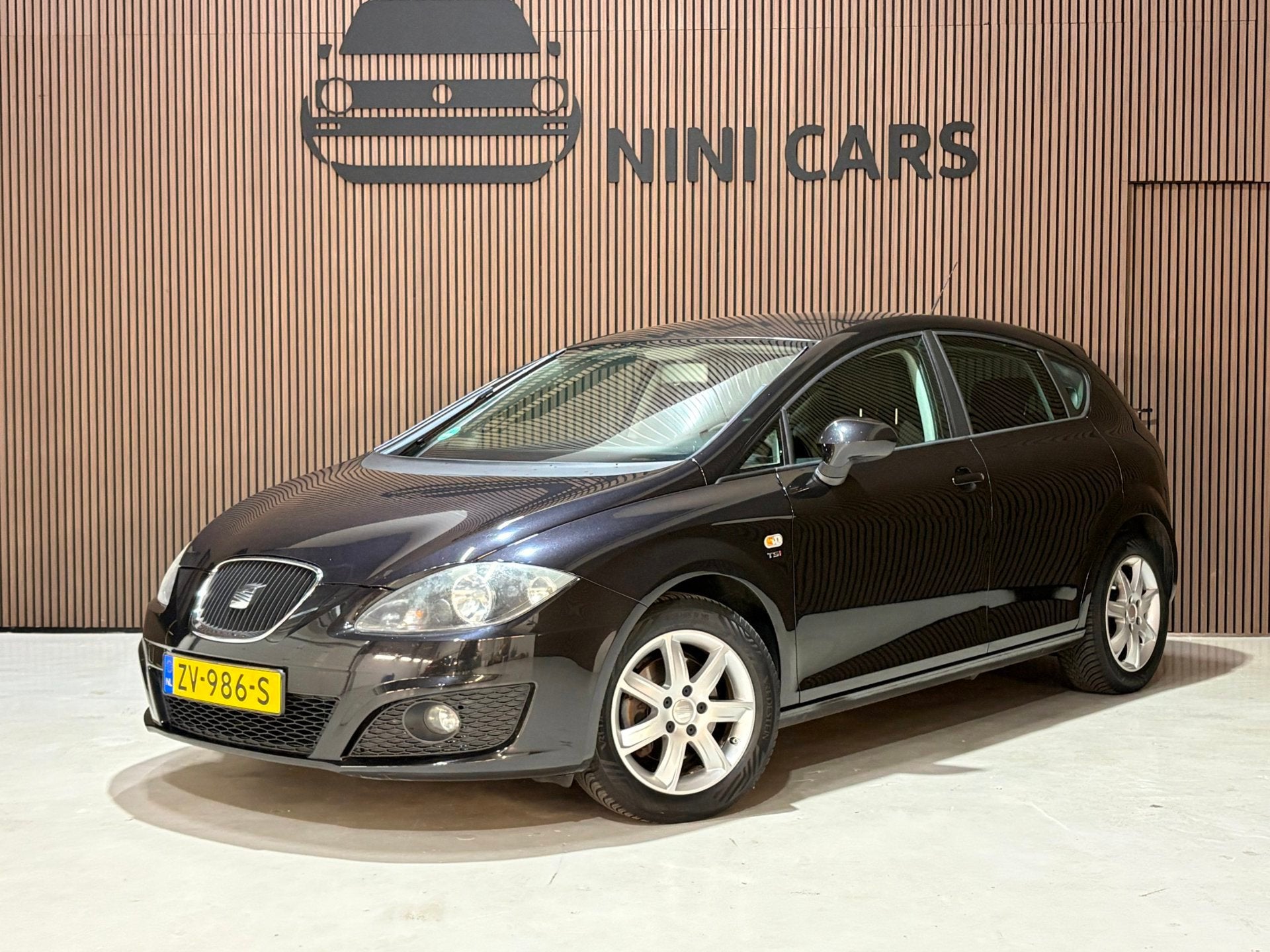 Seat Leon 1.4 TSI Businessline High cruise control onderhoud, Auto's, Gebruikt, Zwart, 4 cilinders, Leon