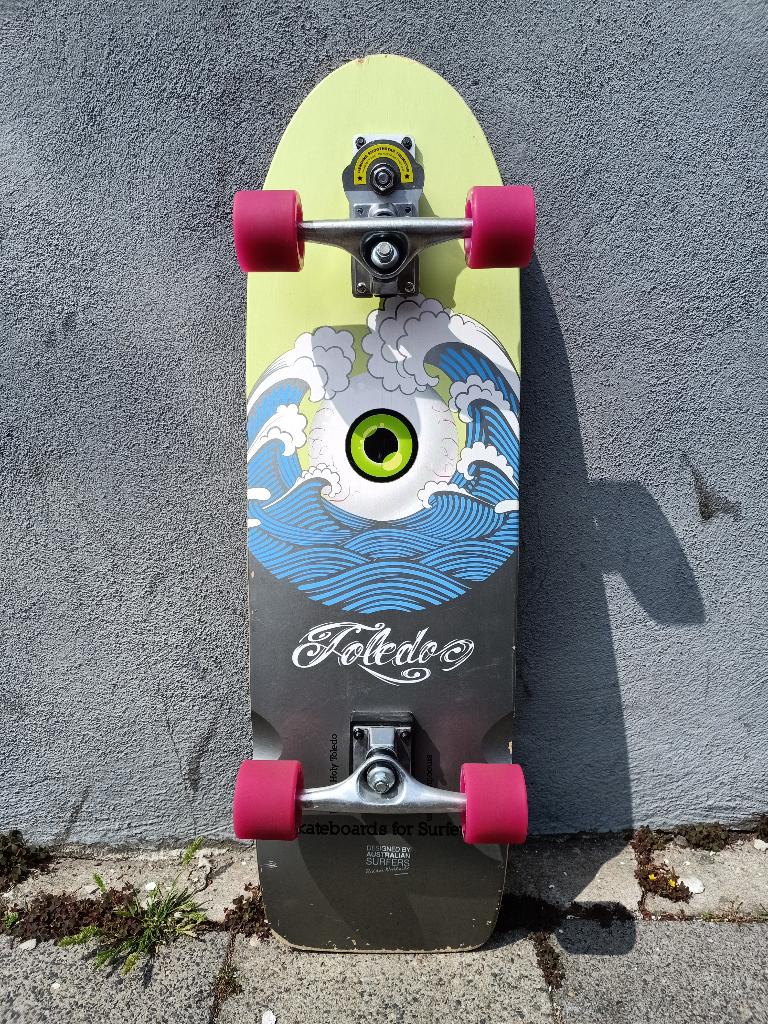 Surfskate Smoothstar Holy Toledo 33" Surfskate, Sport en Fitness, Skateboarden, Ophalen of Verzenden, Gebruikt, Skateboard