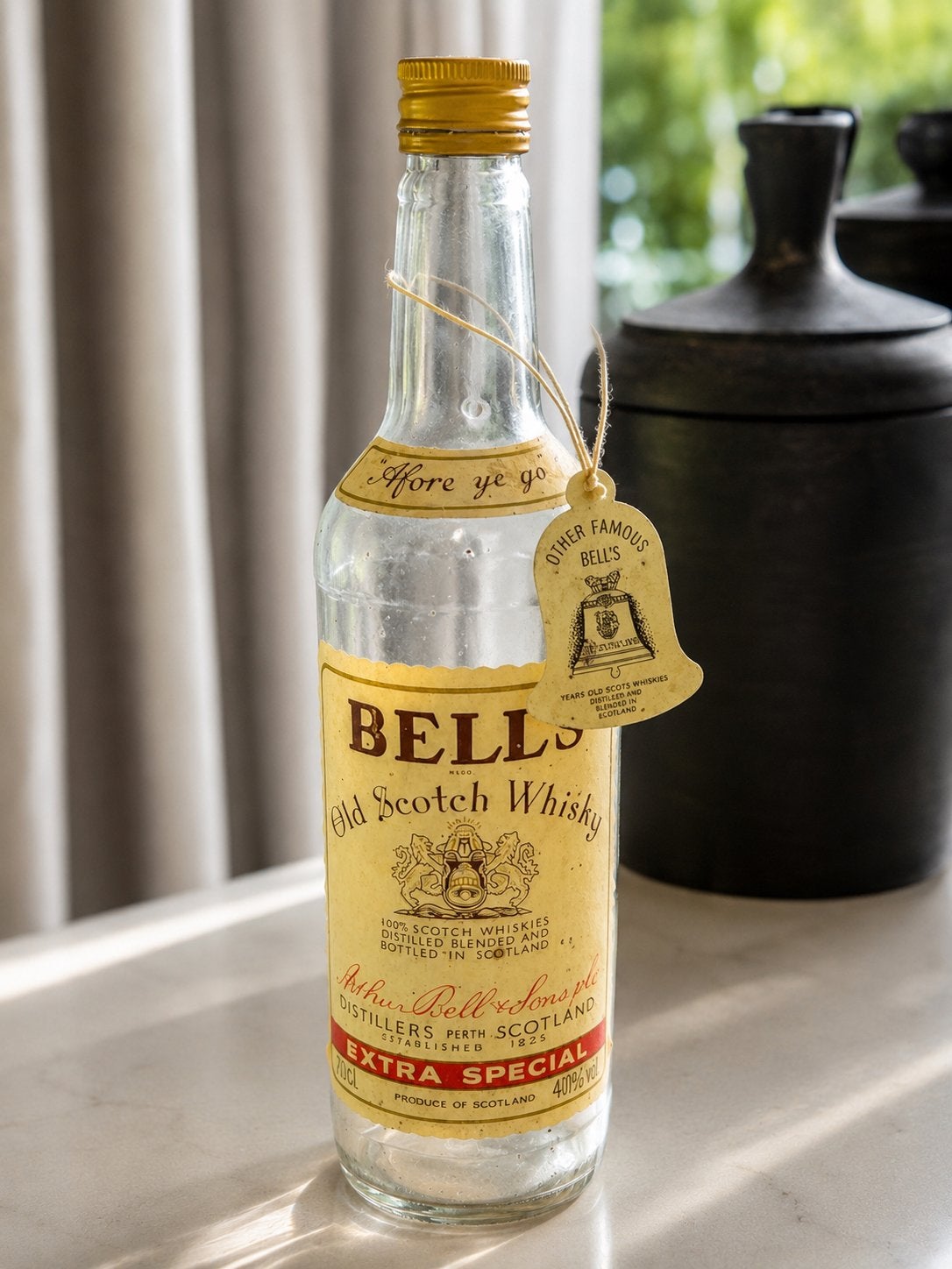 Vintage Bell's Old Scotch Whisky Fles - verzamelobject, Ophalen of Verzenden