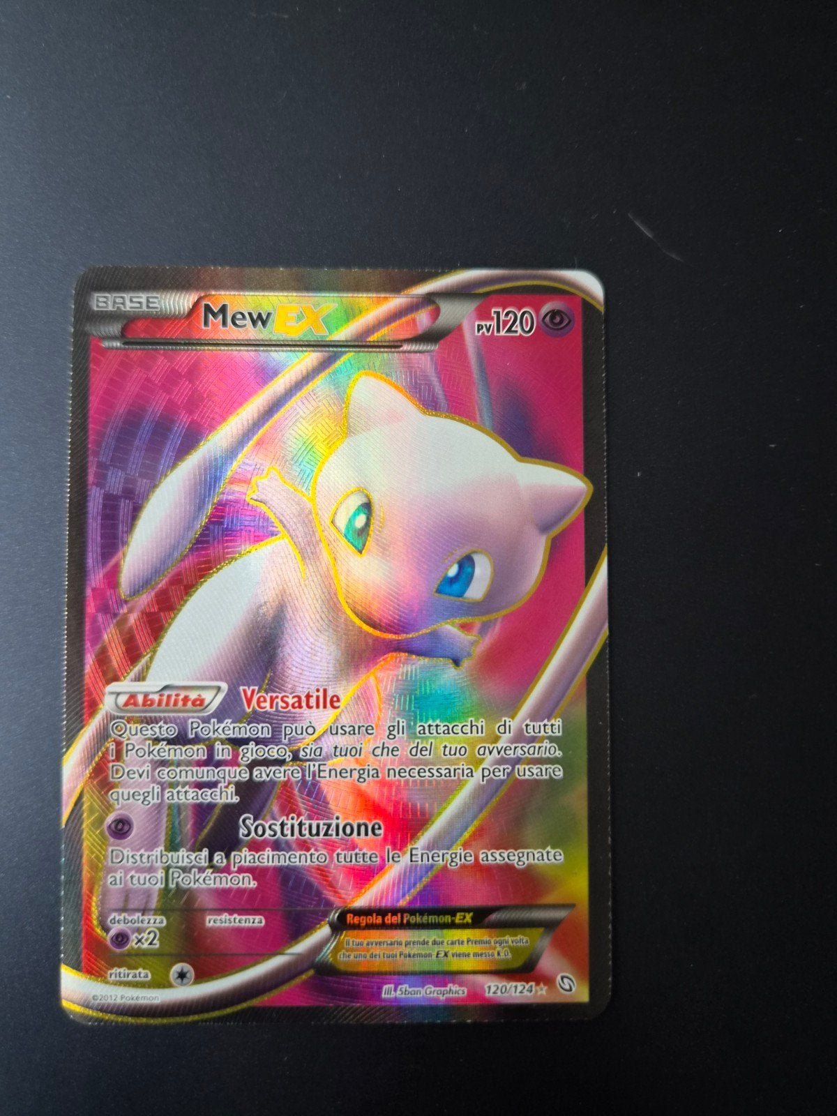 Mew EX Dragons Exalted pokemon kaart, Hobby en Vrije tijd, Verzamelkaartspellen | Pokémon, Ophalen of Verzenden, Zo goed als nieuw