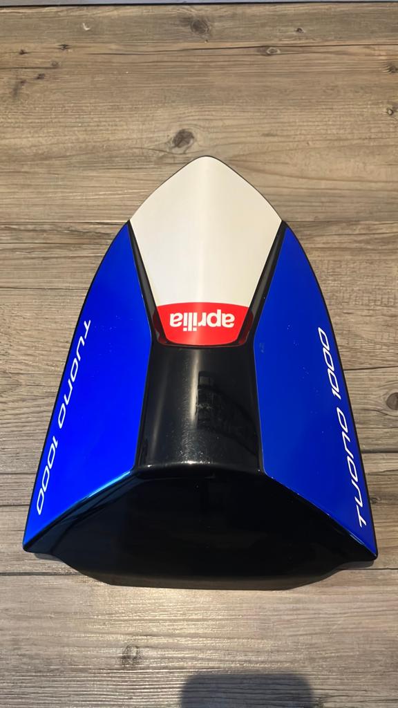 Aprilia Tuono Mille buddysit achterzitje duozit blauw wit zw, Ophalen of Verzenden