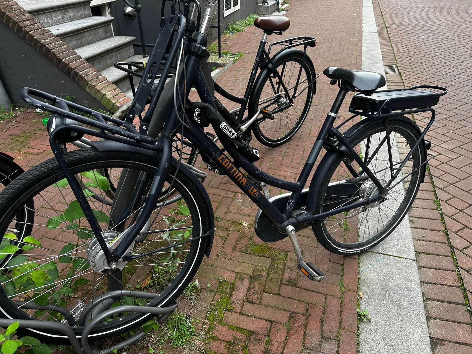 Cortina E-U4 elektrische fiets 500Wh, Ophalen, Gebruikt, 50 km per accu of meer, Cortina