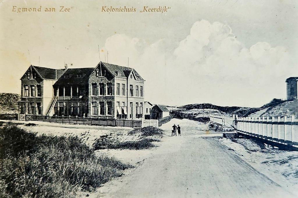 Egmond aan Zee - Kerdijk, Verzenden, Voor 1920, Gelopen, Noord-Holland