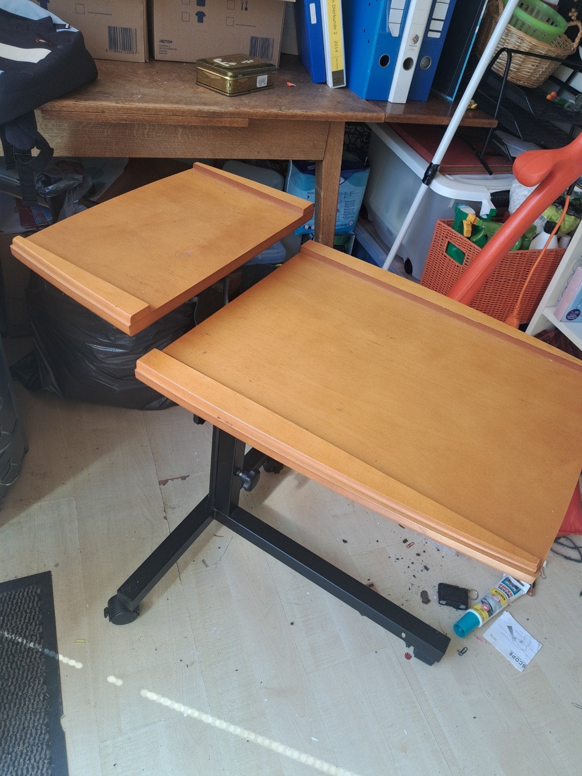 Verstelbare tekentafel, Ophalen, Minder dan 130 cm