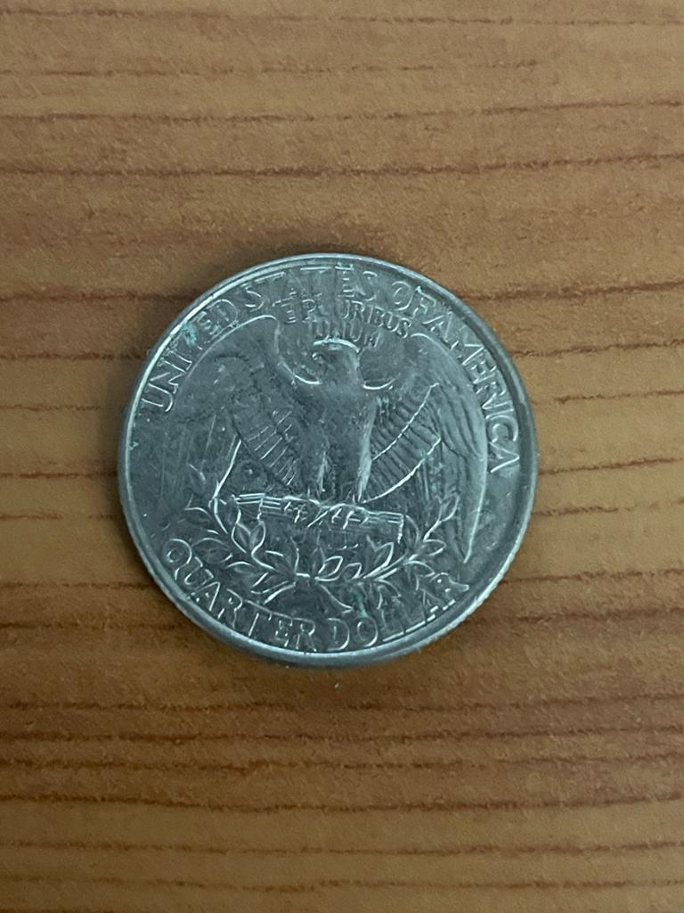 Amerikaanse Quarter Dollar munt uit 1993, Ophalen of Verzenden, Noord-Amerika, Losse munt