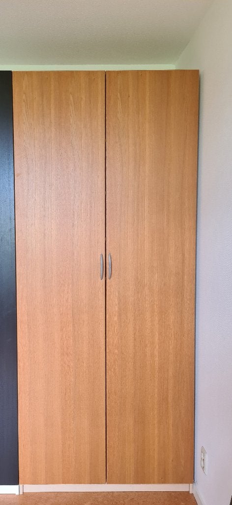 IKEA PAX kledingkast met legplanken en hanggedeelte, Gebruikt, 100 tot 150 cm, 200 cm of meer, Ophalen of Verzenden