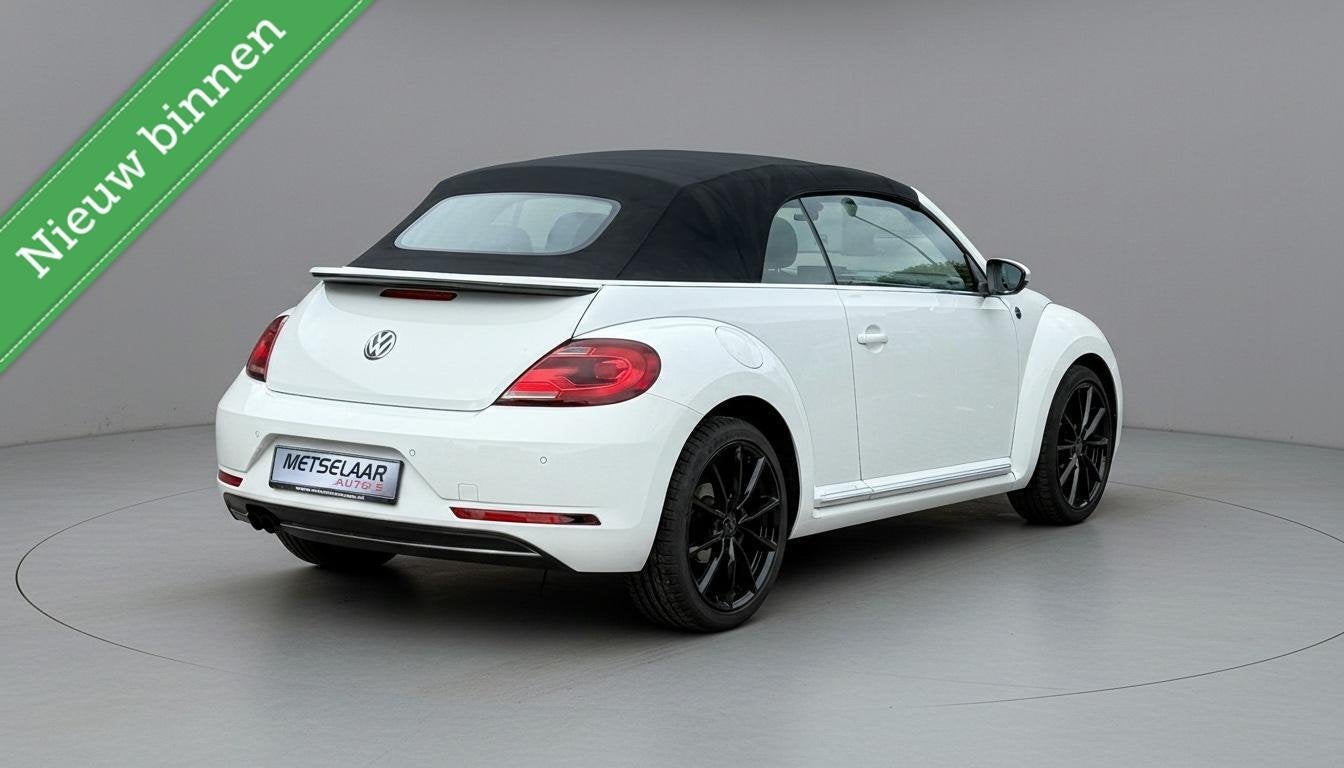 Volkswagen Beetle Cabrio 1.4 TSi 150Pk AUTOMAAT Airco/ECC, Auto's, Automaat, Stof, Gebruikt, 4 cilinders