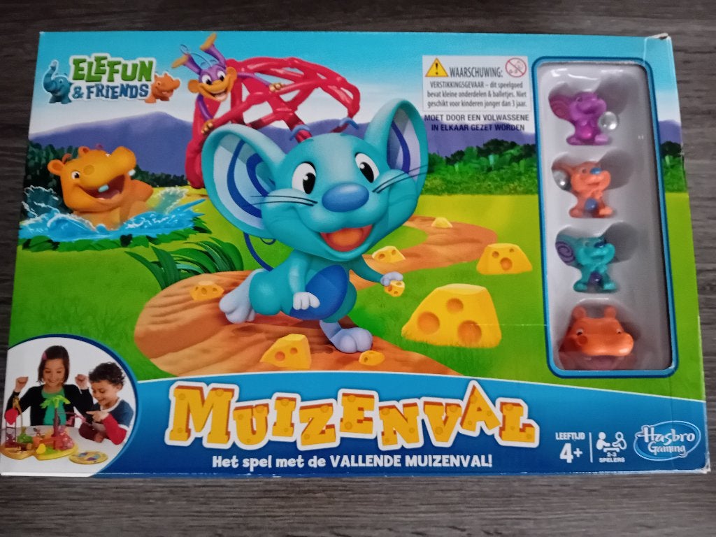 Muizenval, Een of twee spelers, Ophalen of Verzenden, Gebruikt, Hasbro