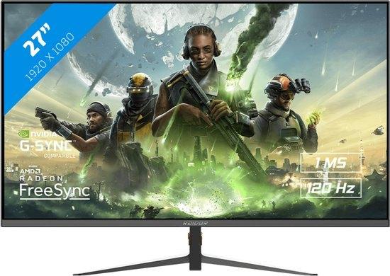 Raider Pro Gaming monitor - Full HD 120hz 1ms, Computers en Software, IPS, Kantelbaar, 101 t/m 150 Hz, Full HD