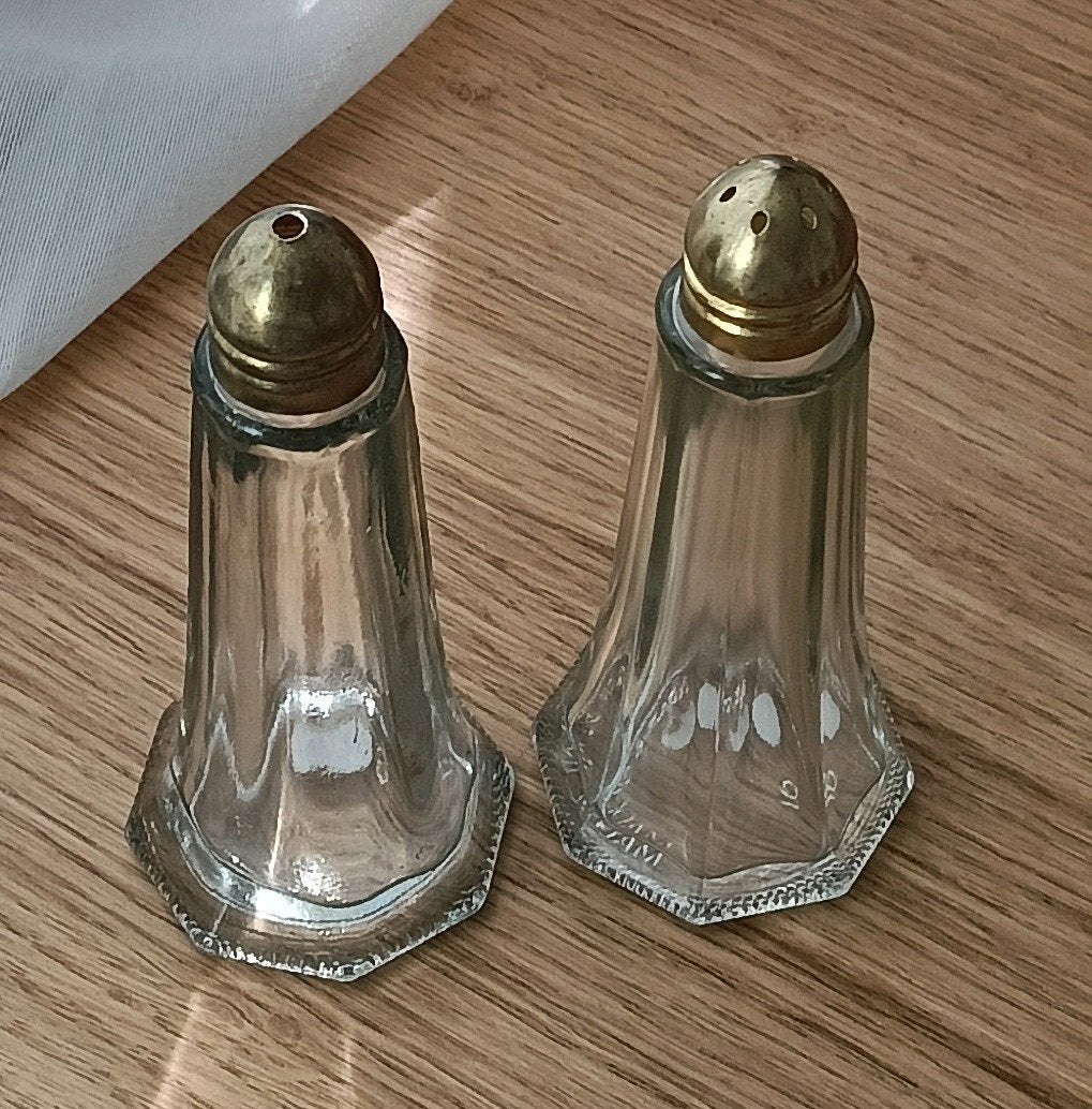 zout en peper setje antiek set, Antiek en Kunst, Ophalen of Verzenden
