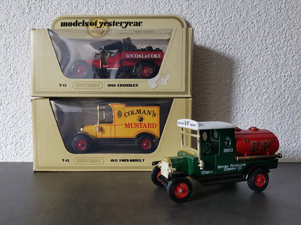 Matchbox - Lesney MOY Oldtimers no. Y3, Y12 & Y13 (297), Ophalen of Verzenden, Nieuw, Auto