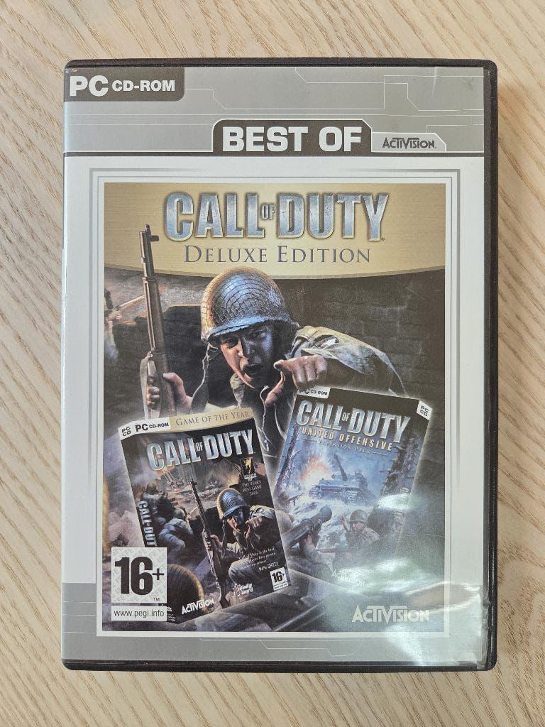 Call of Duty Deluxe Edition - PC CD-ROM, Spelcomputers en Games, Games | Pc, Vanaf 18 jaar, Shooter, 1 speler, Ophalen of Verzenden