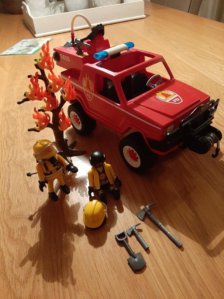 Playmobil 5616 brandweer, Kinderen en Baby's, Speelgoed | Playmobil, Ophalen of Verzenden, Zo goed als nieuw