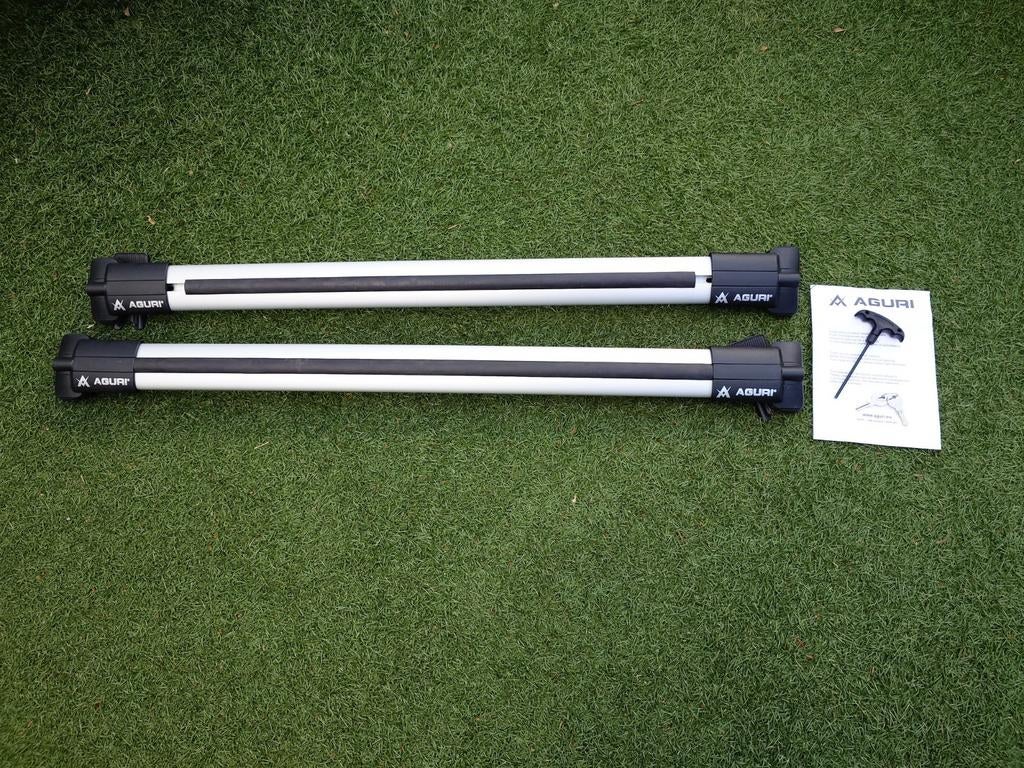 Dakdragers Aguri, VW Tiguan 2009/2015 open-dakrails, ZGAN, Ophalen