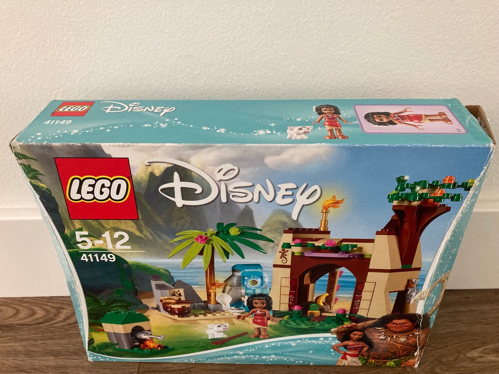 ZGAN Lego Disney 41149 Vaiana’s eilandavontuur!, Kinderen en Baby's, Speelgoed | Duplo en Lego, Ophalen of Verzenden, Zo goed als nieuw