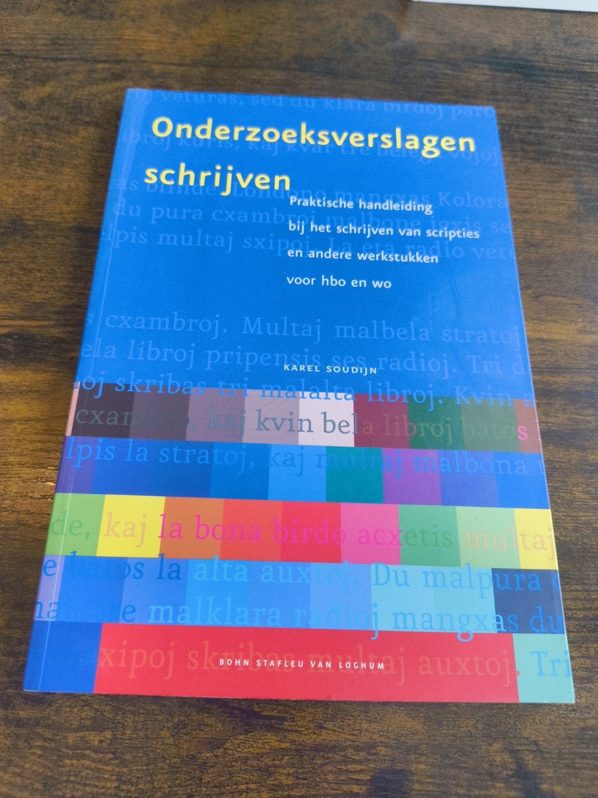 Karel Soudijn - Onderzoeksverslagen schrijven, Sociale wetenschap, Zo goed als nieuw, Karel Soudijn, Verzenden