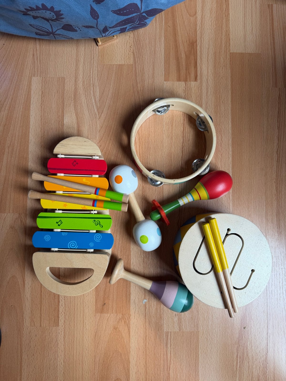 Houten Muziek Instrumenten Set voor Kinderen, Ophalen of Verzenden, Gebruikt, Overige typen, Met geluid