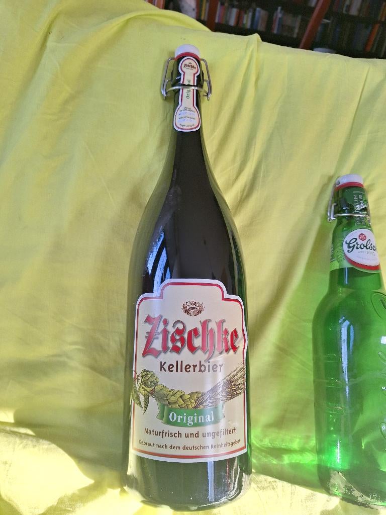 Bijzondere bierflessen, Grolsch en Zitschke, Ophalen of Verzenden, Zo goed als nieuw, Flesje(s), Grolsch