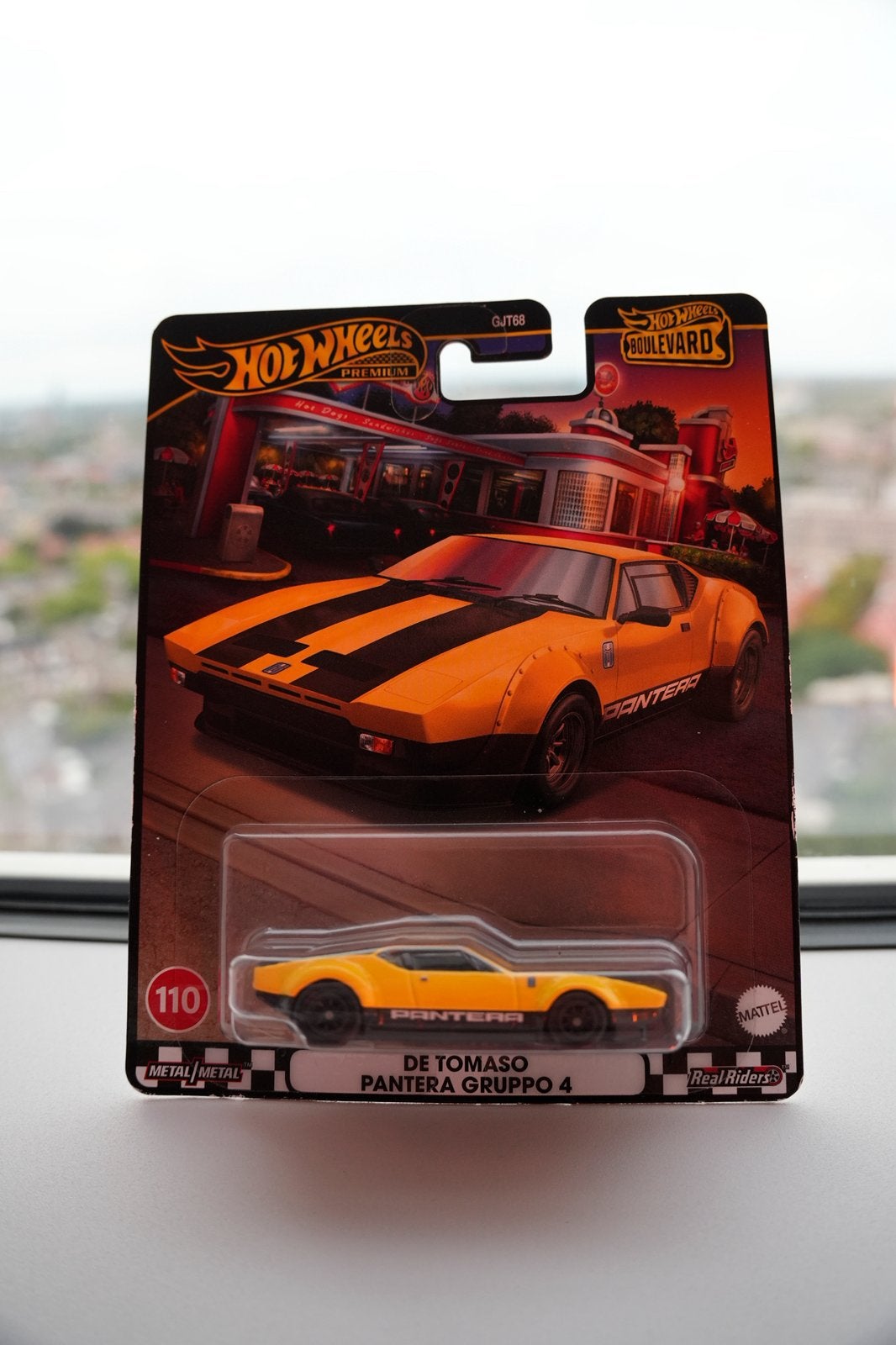 Hot Wheels Premium De Tomaso Pantera Gruppo 4 (#110), Ophalen of Verzenden, Zo goed als nieuw, Auto
