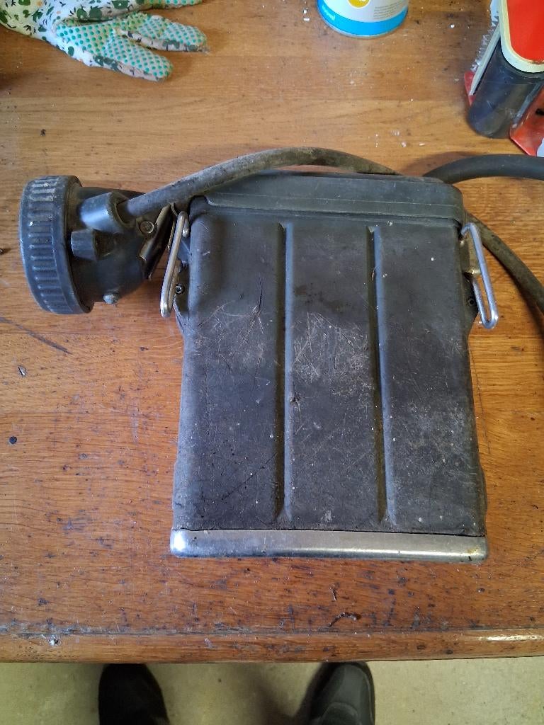Mijnlamp te koop., Ophalen, Gebruikt