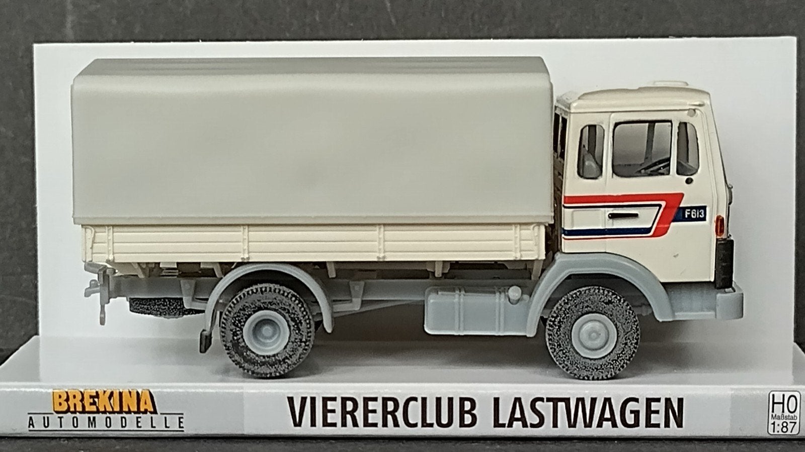 Volvo F 613 met huif 1:87 Brekina Pol, Verzenden, ., Bus of Vrachtwagen, Brekina