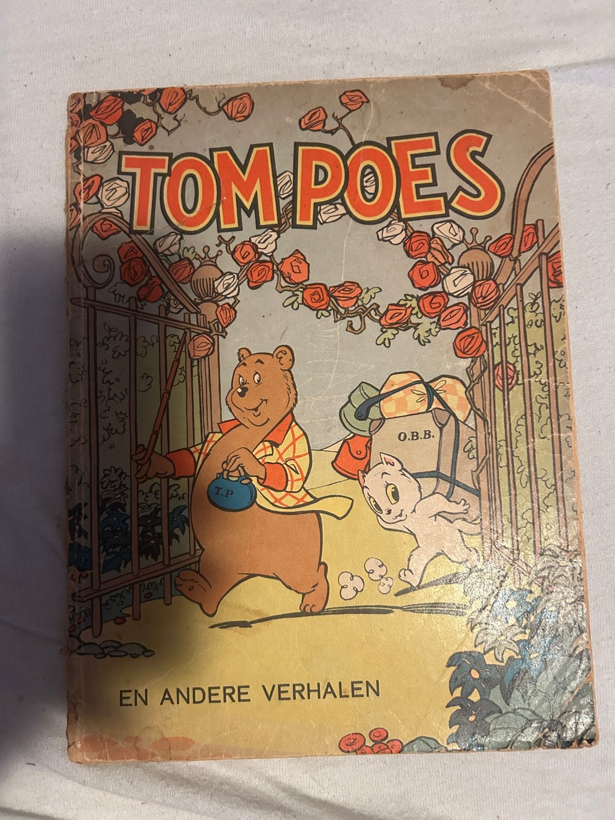 Tom Poes en Andere Verhalen - Vintage Stripboek, Eén stripboek, Ophalen, Gelezen
