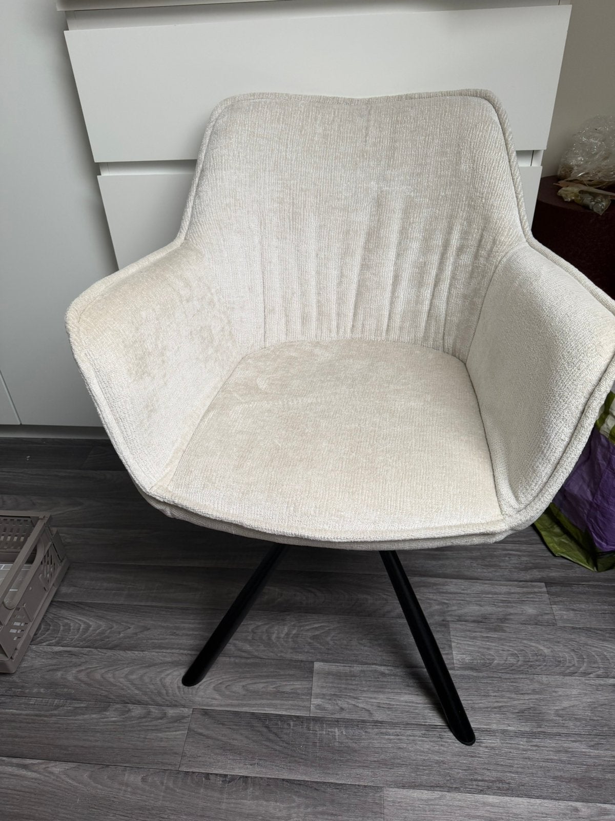 4 stoelen van merk Zuiver, Ophalen, Wit, Zo goed als nieuw, Vier
