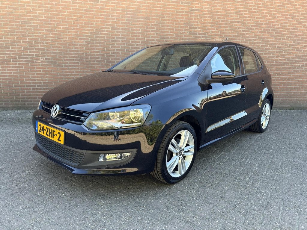 Volkswagen Polo 1.2 TSI Comfortline “Automaat”, Auto's, Volkswagen, Stof, Zwart, 4 cilinders, Zwart