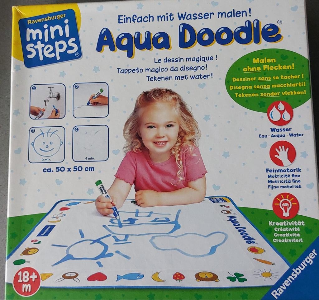 Aqua doodle. Eenvoudig met water tekenen, Ophalen of Verzenden