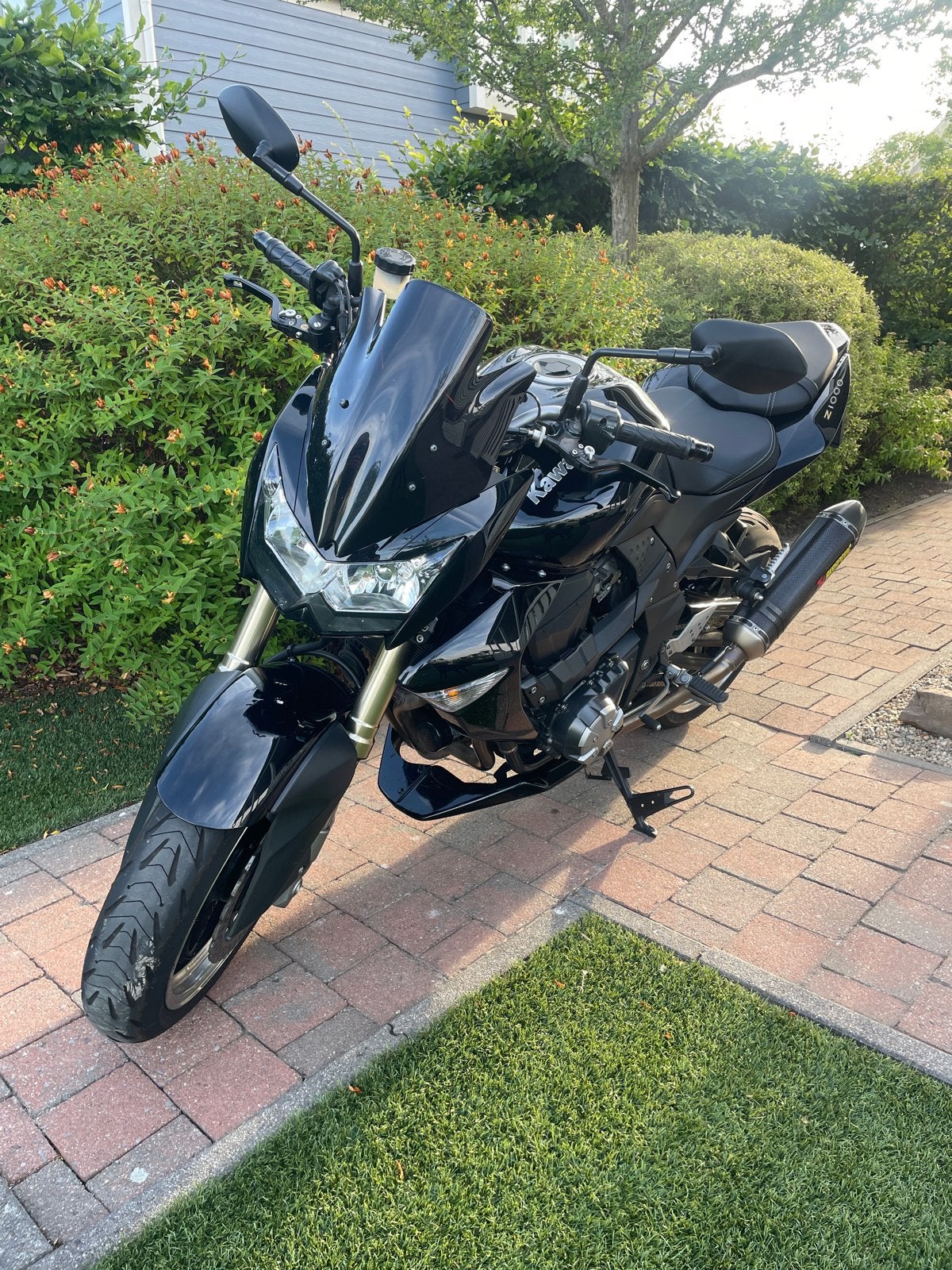 Kawasaki Z1000 Naked Bike met Akrapovic uitlaat, Sportuitlaat, Gebruikt, Particulier, 1000 cc