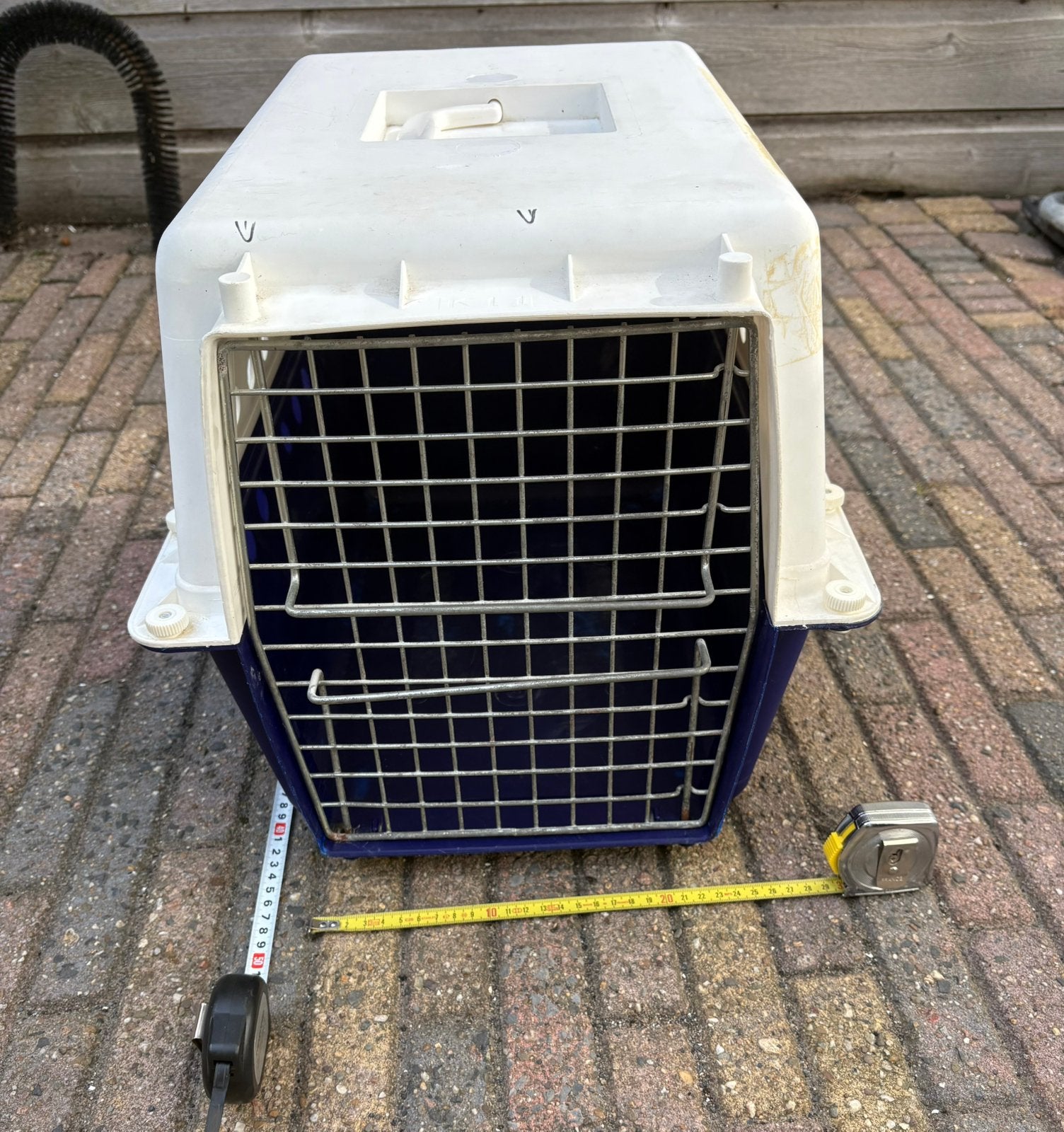 Transportbox kleine hond of kat(ten) gratis af te halen, Ophalen, Gebruikt