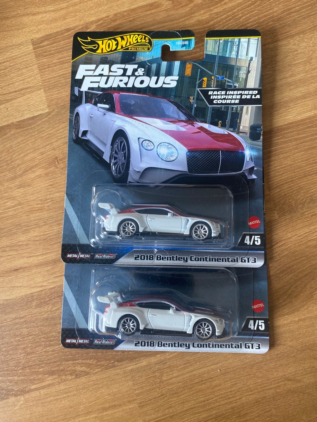 Hot wheels Bentley continental, Auto, Mattel, Mattel, Ophalen of Verzenden