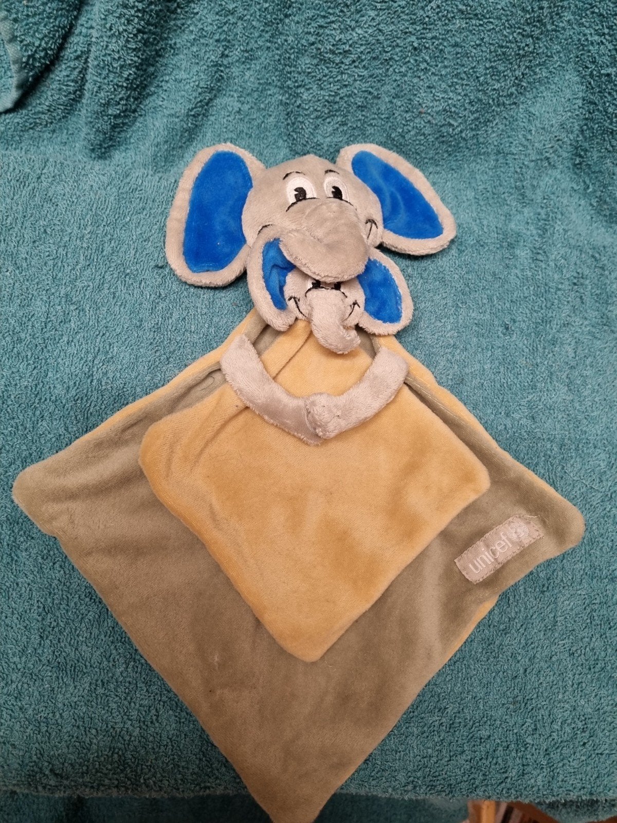 Unicef knuffel olifant doekjes nr 36, Ophalen of Verzenden, Olifant