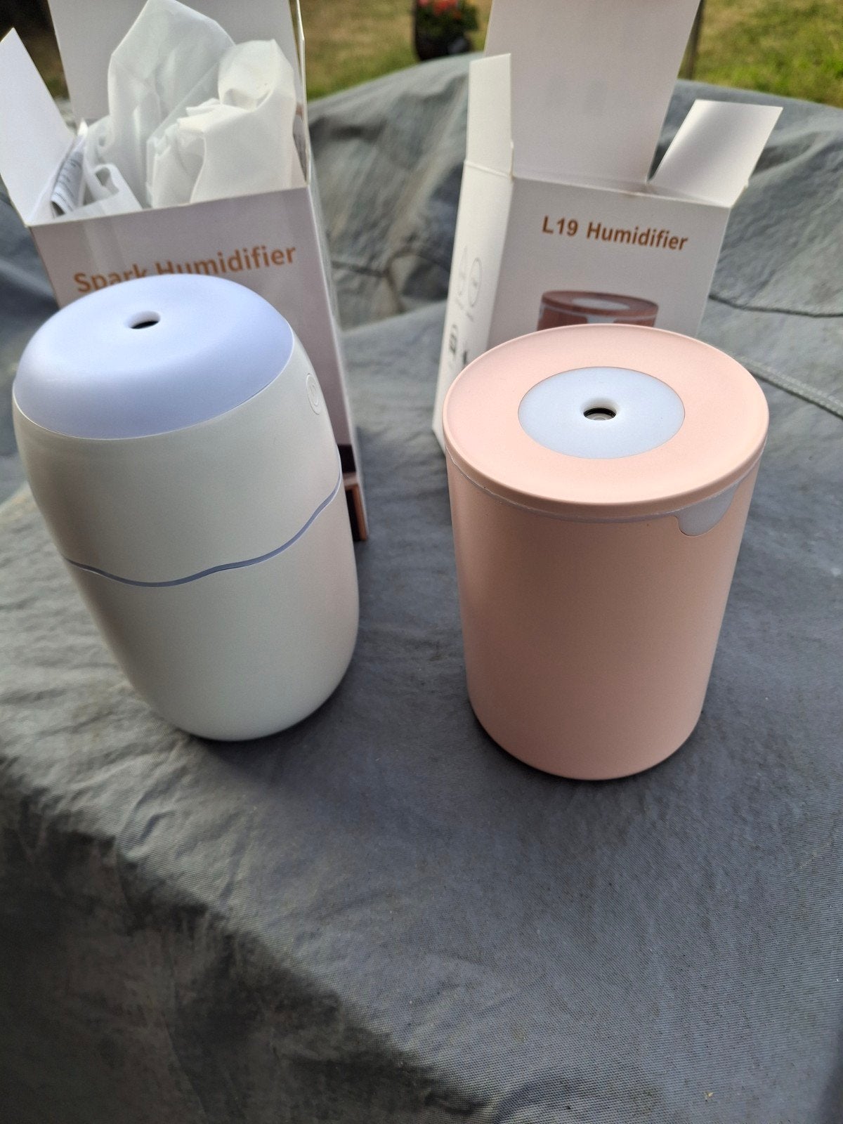 Luchtbevochtiger - Spark Humidifier & L19 Humidifier, Ophalen of Verzenden, Nieuw, Luchtbevochtiger