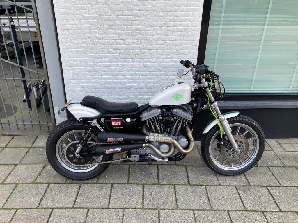 Harley Davidson XL/2 Sportster 1200cc Kenteken + kaal frame, Ophalen of Verzenden, Gebruikt
