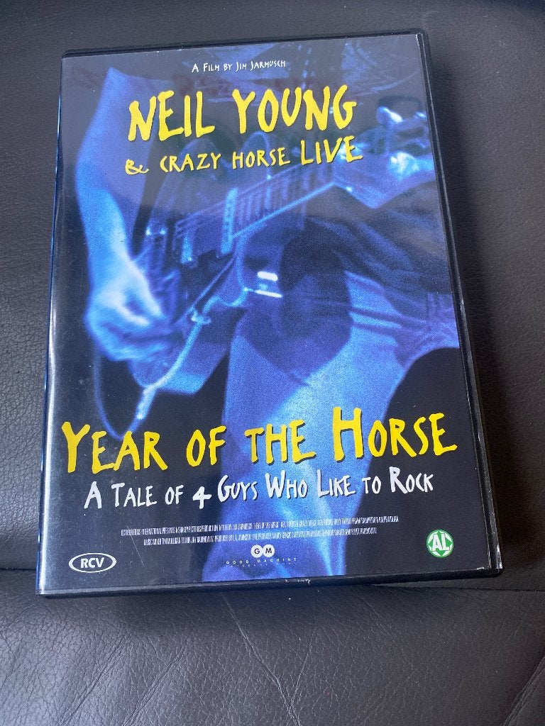 Neil Young & Crazy Horse Live - Year of the Horse DVD, Engels, Nederlands, Inclusief doosje, Ophalen of Verzenden
