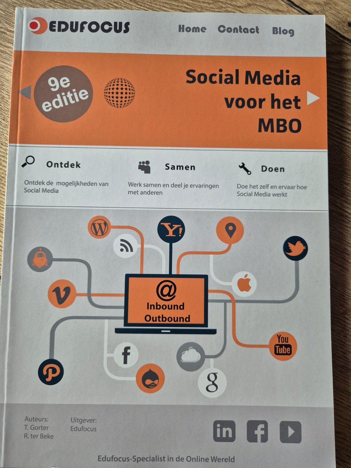 Tim Gorter - Social Media voor het MBO, Nieuw, Ophalen of Verzenden, Management, Tim Gorter; René Ter Beke