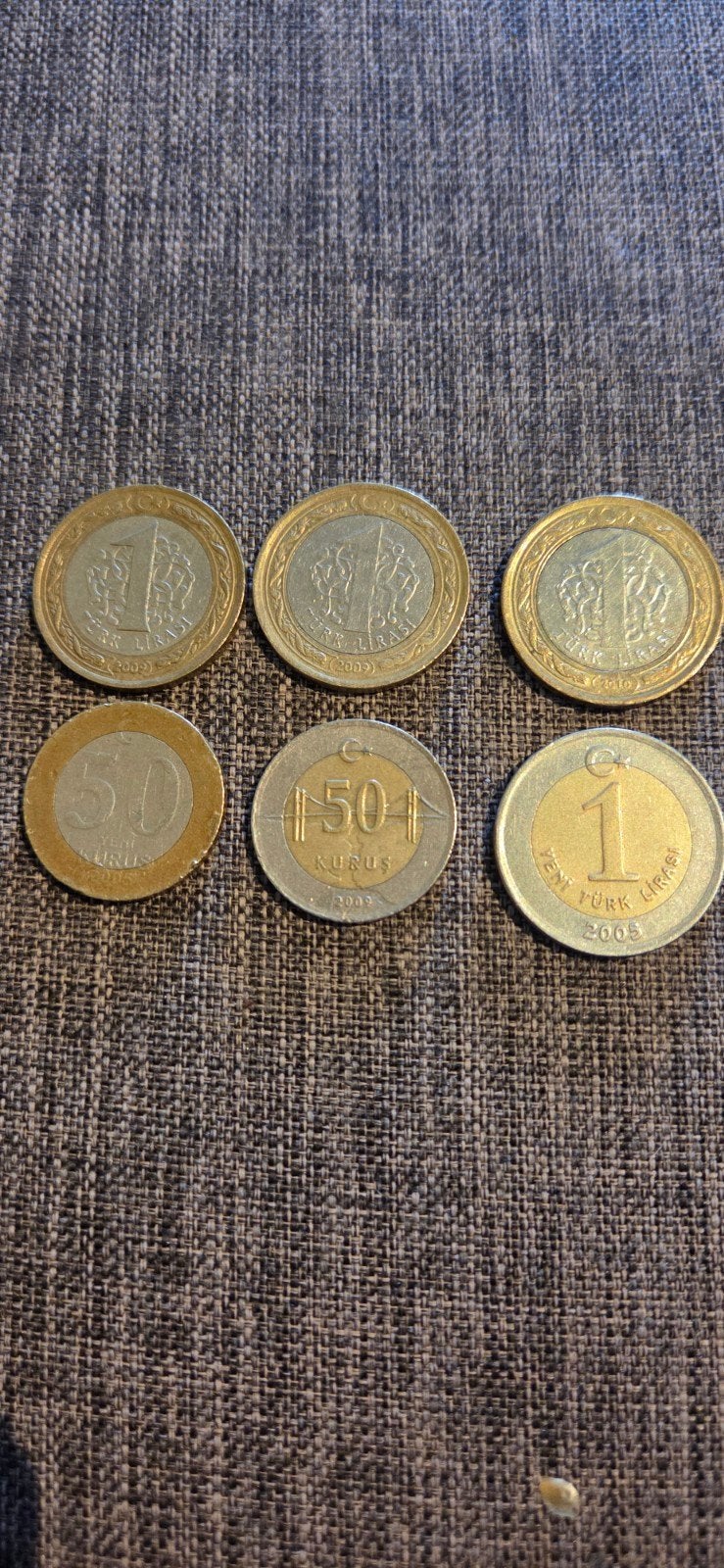 Turkse Lira Munten Collectie - Diverse Jaren, Ophalen of Verzenden, Overige landen, Setje