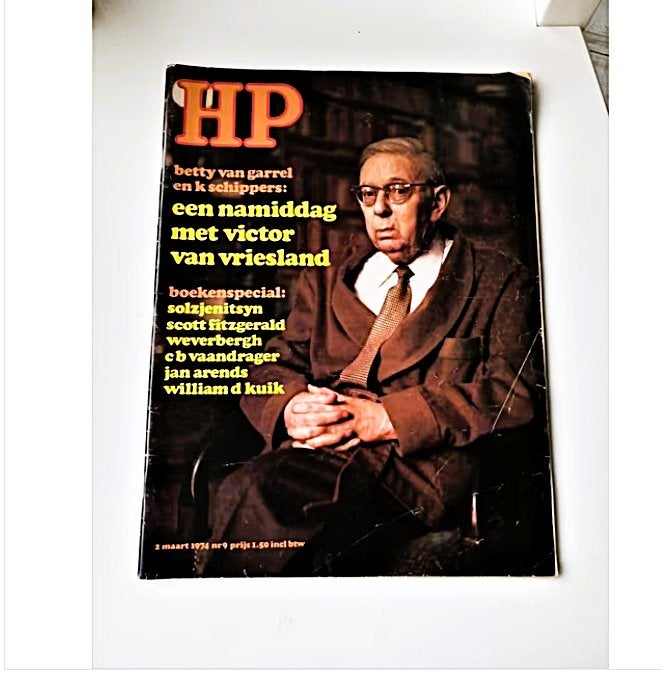 Vintage HP (Haagse Post) nr. 9 - 1974 | Victor van Vriesland, Ophalen of Verzenden, Gelezen, Overige typen