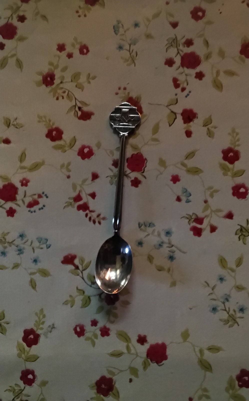 Vrouwenbond CNV vintage Retro verzilverd lepeltje, Ophalen of Verzenden