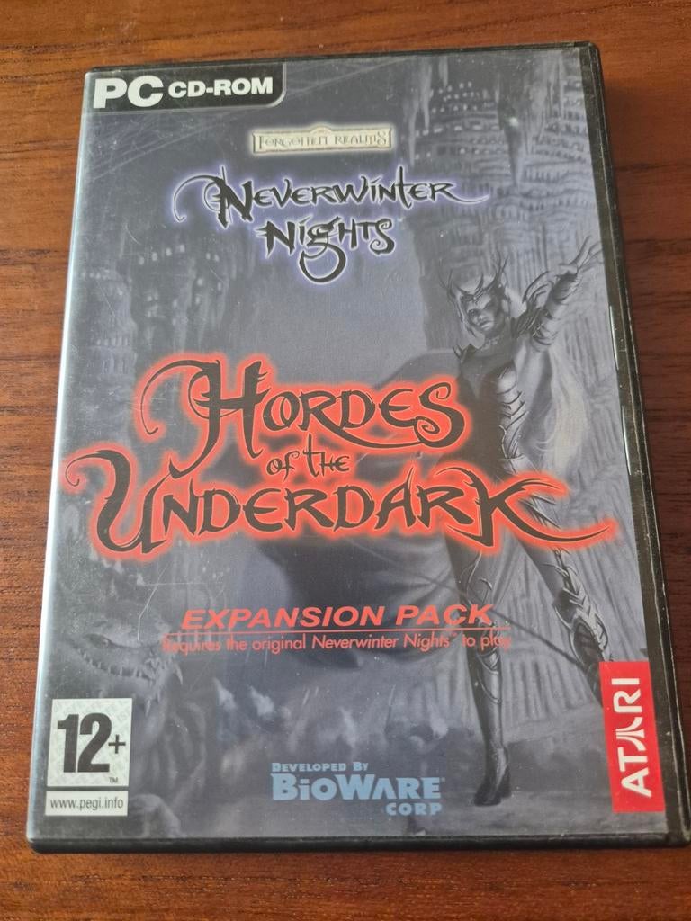 Neverwinter Nights Hordes of the Underdark PC CD-ROM, Ophalen of Verzenden