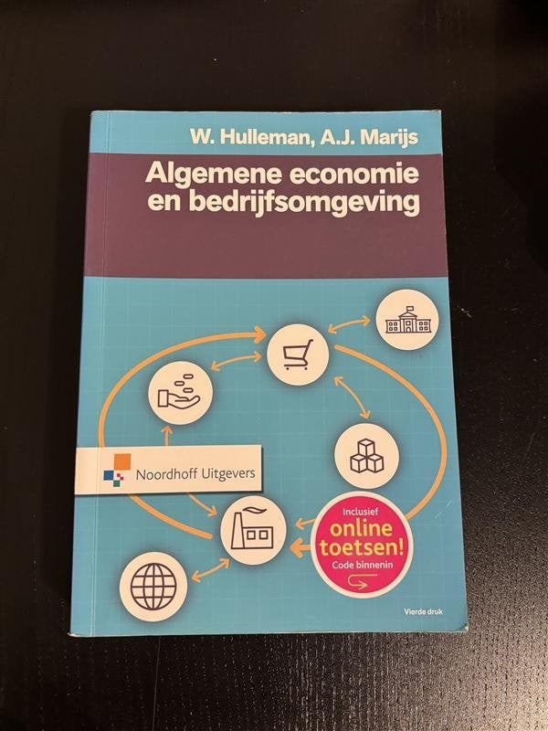 Algemene economie en bedrijfsomgeving - W. Hulleman, HBO, W. Hulleman, A.J. Marijs, Gamma, Ophalen