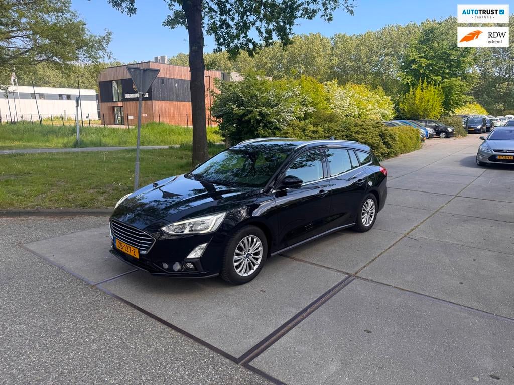 Ford Focus Wagon 1.0 EcoBoost Titanium Business Clima.Navi.E, Lichtsensor, 125 pk, Gebruikt, Euro 6
